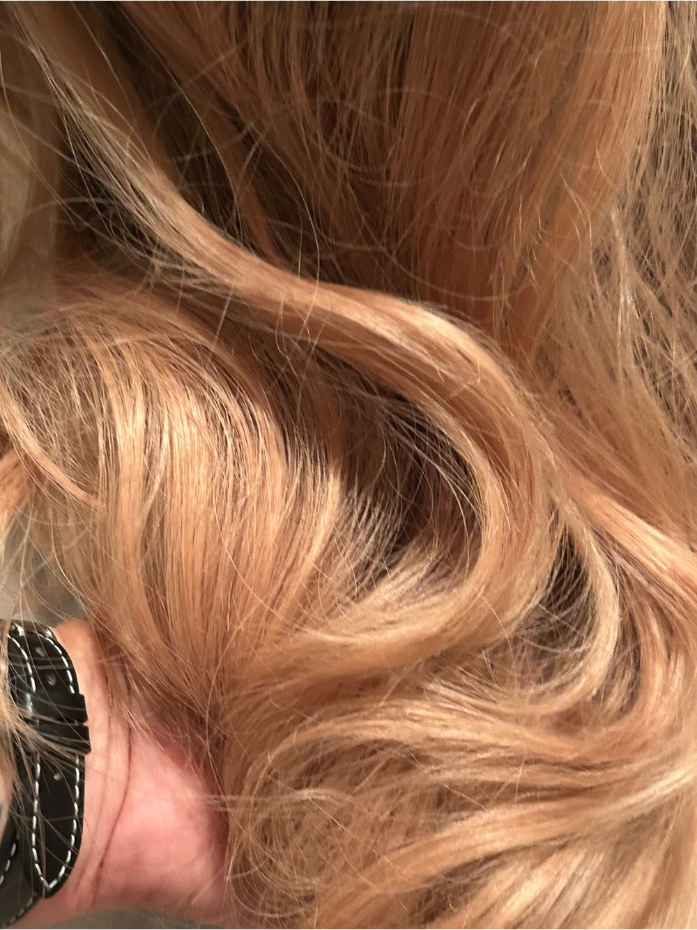 Wavy Copper Auburn Wig – Warm Ginger Brown – New Never Worn approx 22-24 in - Picture 2 of 7